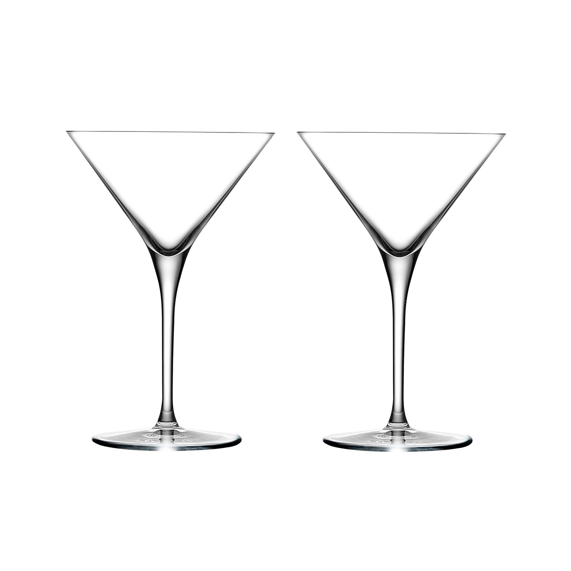 Conjunto de 2 Copos de Martini Vintage 290 ml