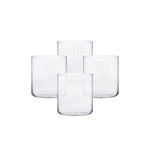 Juego de 4 vasos de whisky Finesse