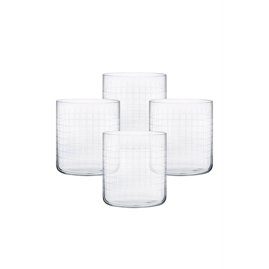 Conjunto de 4 Copos de Whisky Finesse