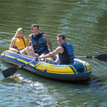 Intex Barco Insuflável Challenger 3 + 2 Remos Alumínio 295 x 137 x 43 cm
