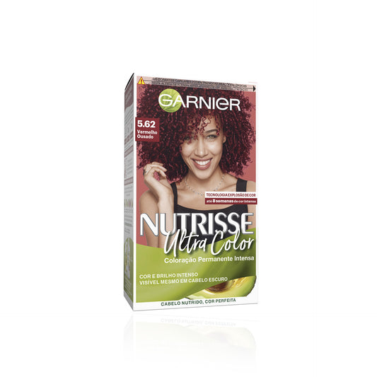 Garnier Nutrisse Coloração Permanente Creme Vermelho Ousado 5.62