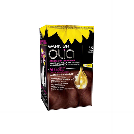 Garnier Olia Coloração Permanente Castanho Acajou 5.5
