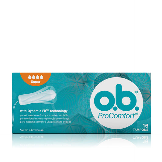 o.b. ProComfort Tampões Super 16 un