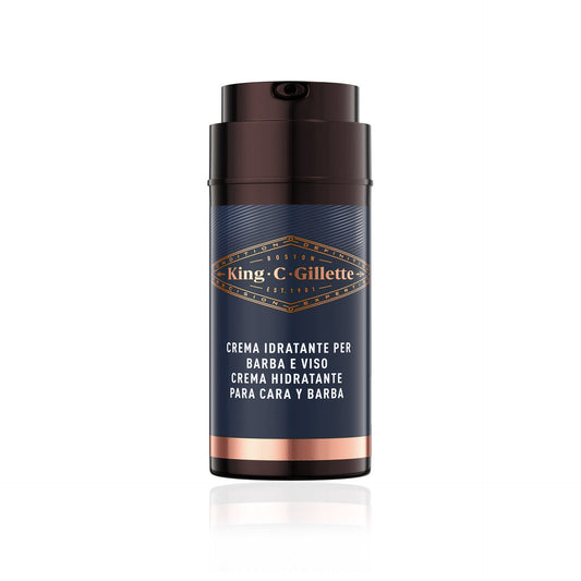 King C Gillette Hidratante Cara e Barba 100 ml