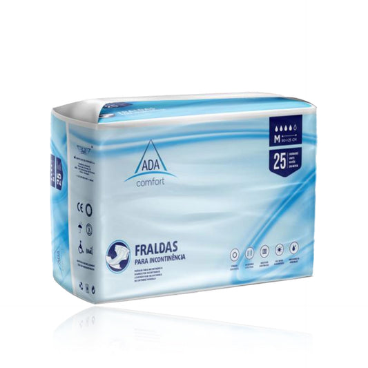Ada Comfort Fraldas Standard Incontinência 25 un M