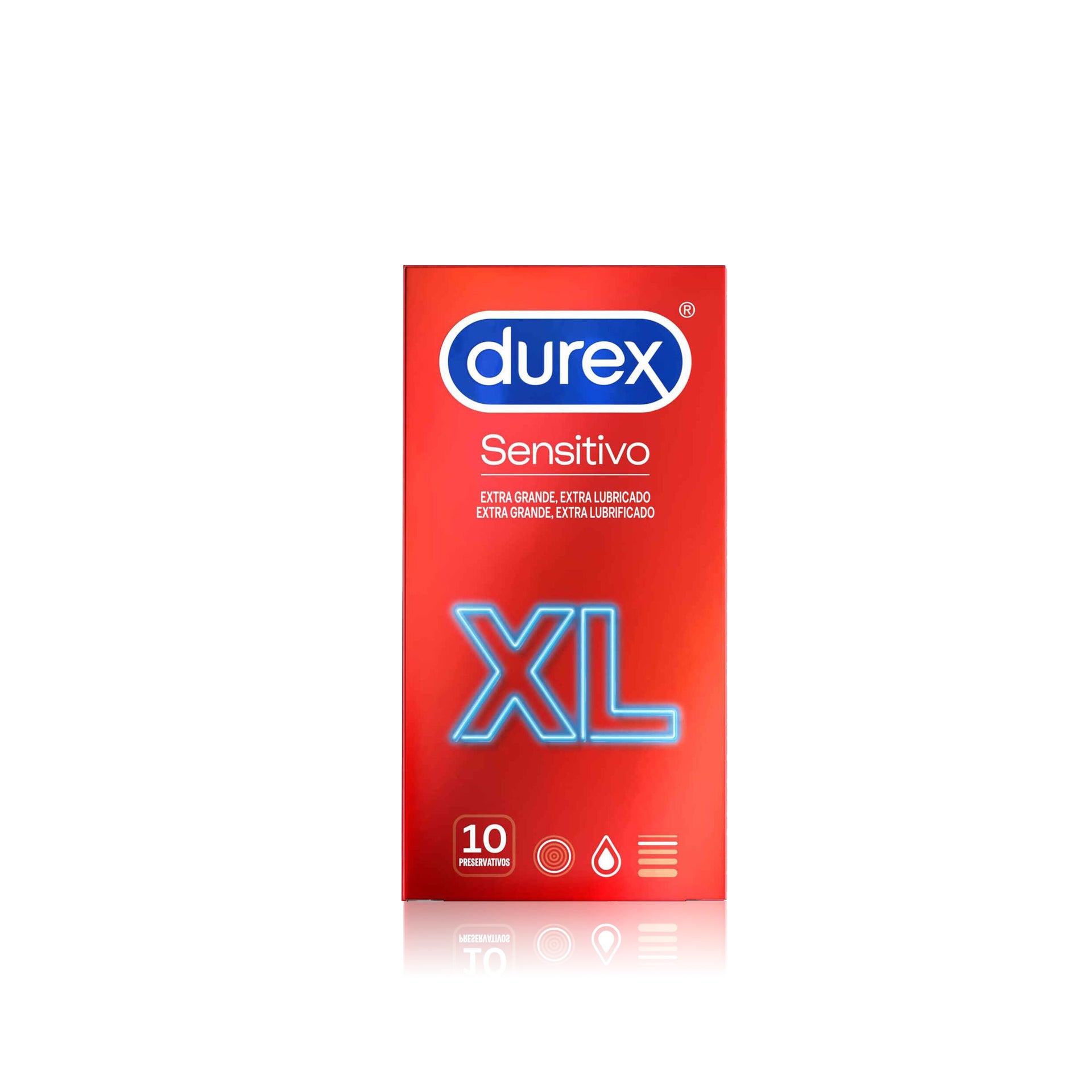 Durex Sensitive Preservativos XL 10uds