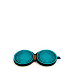 Beeztees Comedouro para Cão de Viagem Silicone Verde 2 x 720 ml