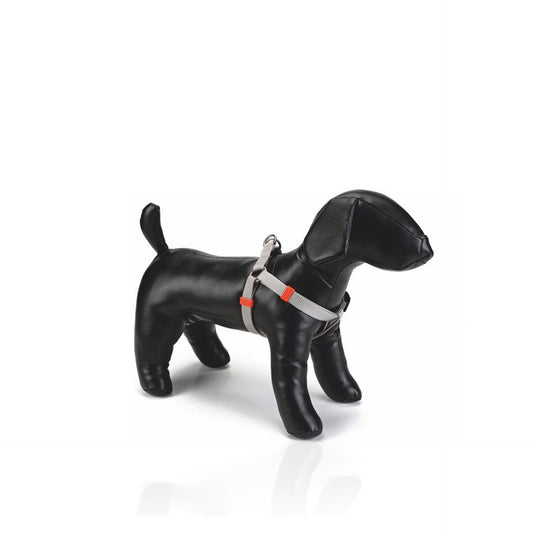Beeztees Peitoral para Cão Nylon Cinza Claro XL