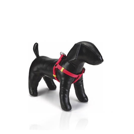 Beeztees Peitoral para Cão Nylon Rosa XL