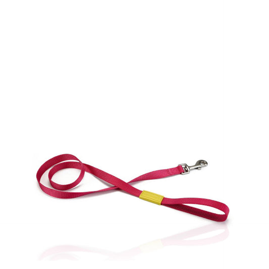 Beeztees Correa para perros Nylon Rosa L