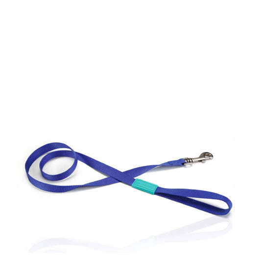 Beeztees Correa de nailon azul para perro XL