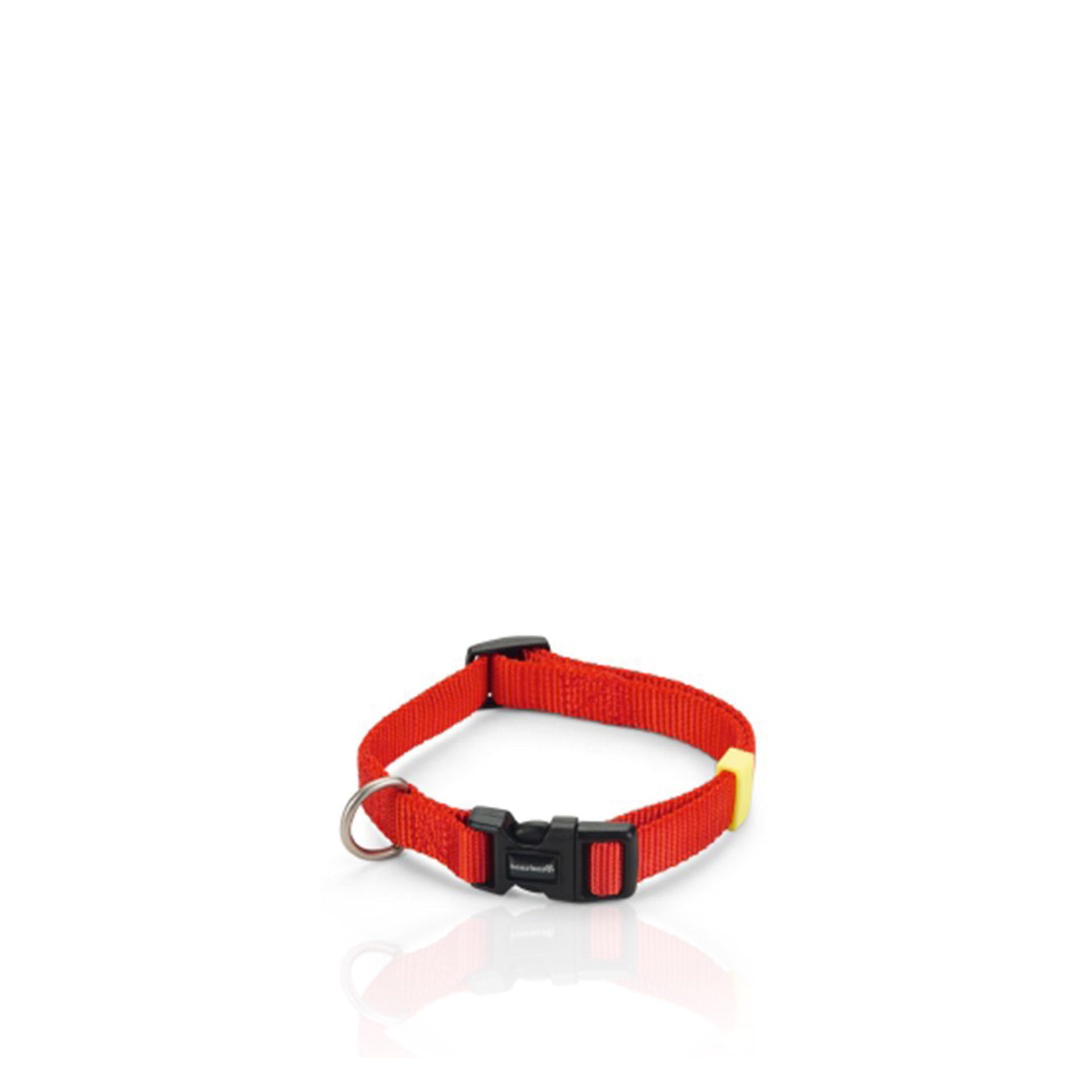 Beeztees Collar De Perro De Nylon Rojo M