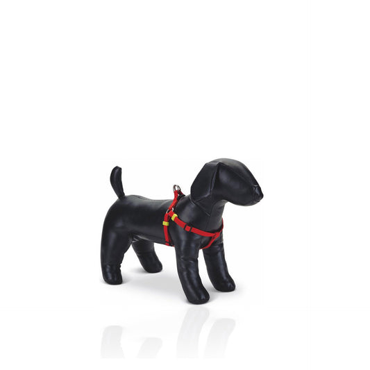 Beeztees Peitoral para Cão Nylon Vermelho S