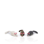 Beeztees Rato de Peluche com Roldana Speedy