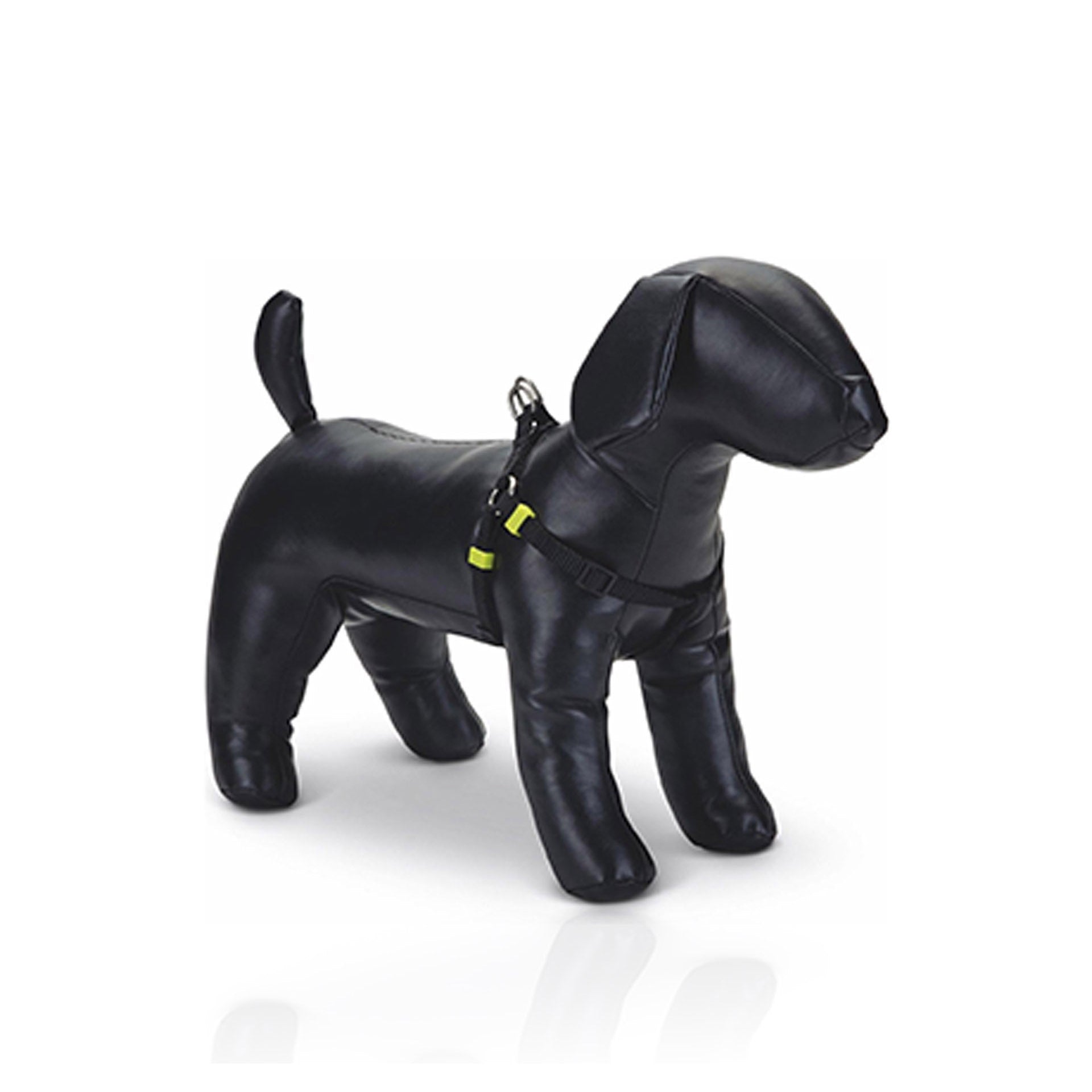 Beeztees Arnés de nailon negro para perros M