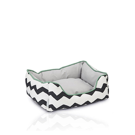 Beeztees Cama para Gato Preto/Branco