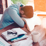 Almohada ergonómica con forma de puente de espuma viscoelástica