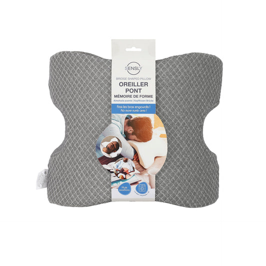 Almofada Ergonómica Forma de Ponte em Espuma Memory