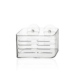 Cesto WC com Ventosas Transparente