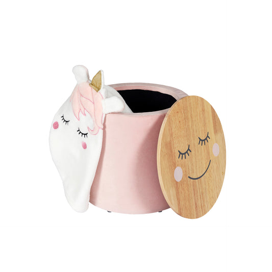 Puf Infantil Rosa