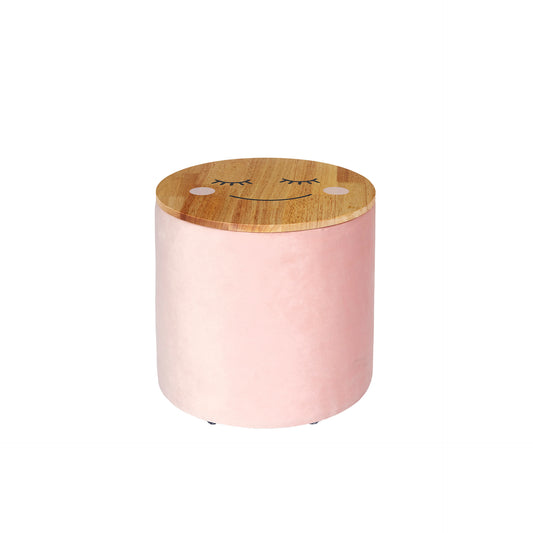 Puf Infantil Rosa