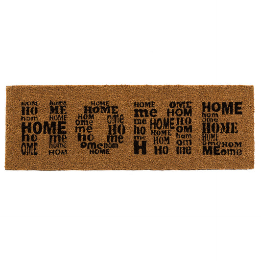 HKH Tapete de Entrada Rectangular Words