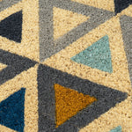 HKH Tapete de Entrada Rectangular ZigZag