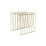 HKH Porta-Revistas Metal Dourado