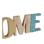 MDF decorativo para el hogar con la palabra HKH