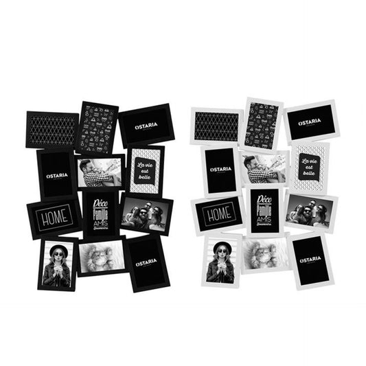 HKH Moldura para 12 Fotos 10 x 15 cm