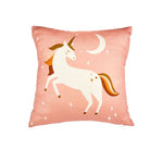 HKH Capa de Almofada Quadrada "Licorne" Rosa