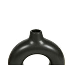 HKH Vaso Cerâmica "Circle" Preto