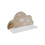 Estante de nube de madera natural HKH