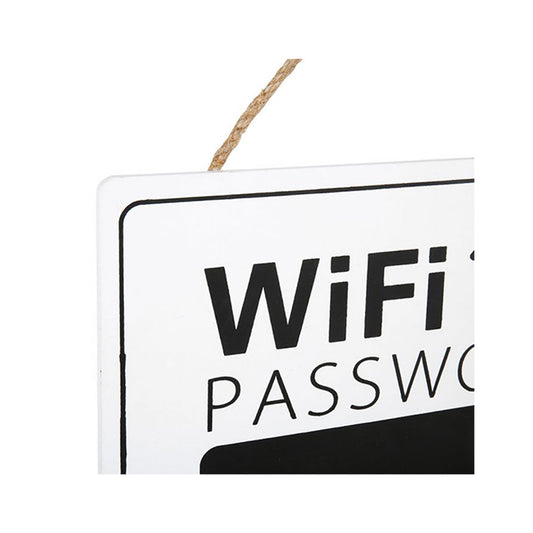 HKH Decoração de Parede Senha Wi-Fi