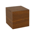 Despertador digital con efecto de madera HKH Cube