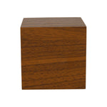 Despertador digital con efecto de madera HKH Cube