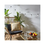 HKH Cojín Decorativo Rafia 40 x 40 cm