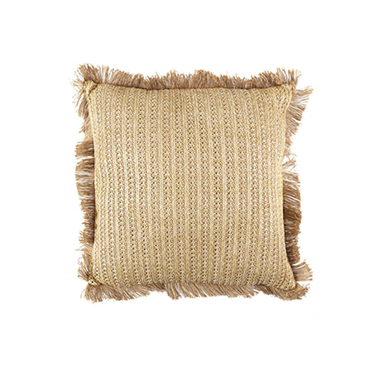 HKH Almofada Decorativa Rafia 40 x 40 cm