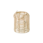 Linterna decorativa de mimbre natural HKH