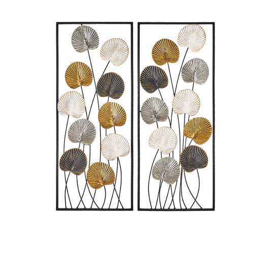 HKH Panel decorativo de metal 35 x 90 cm