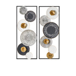 HKH Panel decorativo de metal 35 x 90 cm