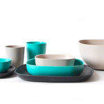 Plato Ekobo Turquesa 21 cm