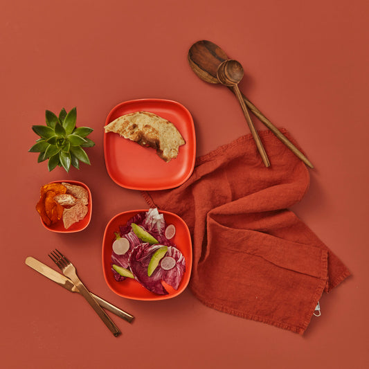 Ekobo Prato/Taça Pasta Gusto - Persimmon