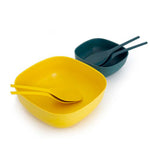 Cubiertos Ekobo Ensalada Amarilla