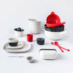 Vaso Ekobo + Escurridor Rojo