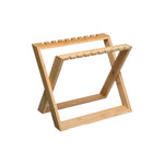 Suporte para 12 Copos com Pé em Bambu