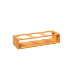 Suporte Bambu com 3 Frascos 0,4 L