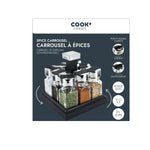 Soporte cuadrado HKH con 8 tarros de especias