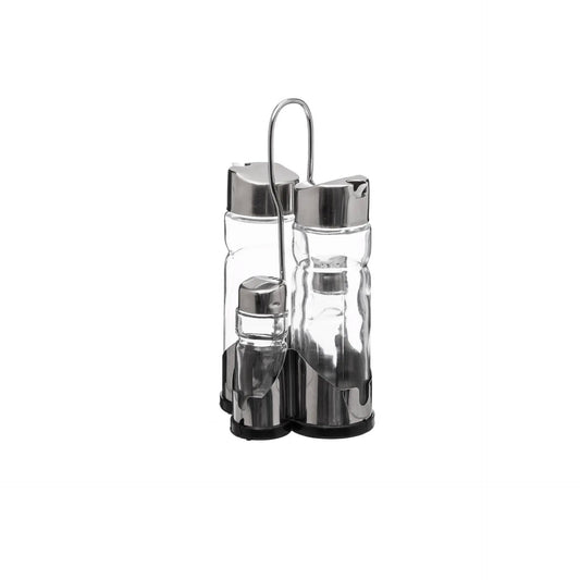 HKH Conjunto 4 Galheteiros com Suporte