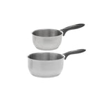 HKH Juego de 2 Cacerolas 14/18 cm